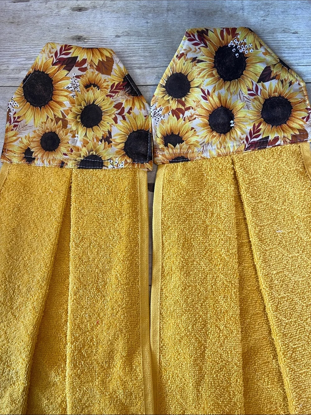 Hand Crafted towels stay